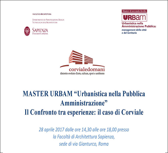 MASTER URBAN | URBAN PLANNING IN PUBLIC ADMINISTRATION